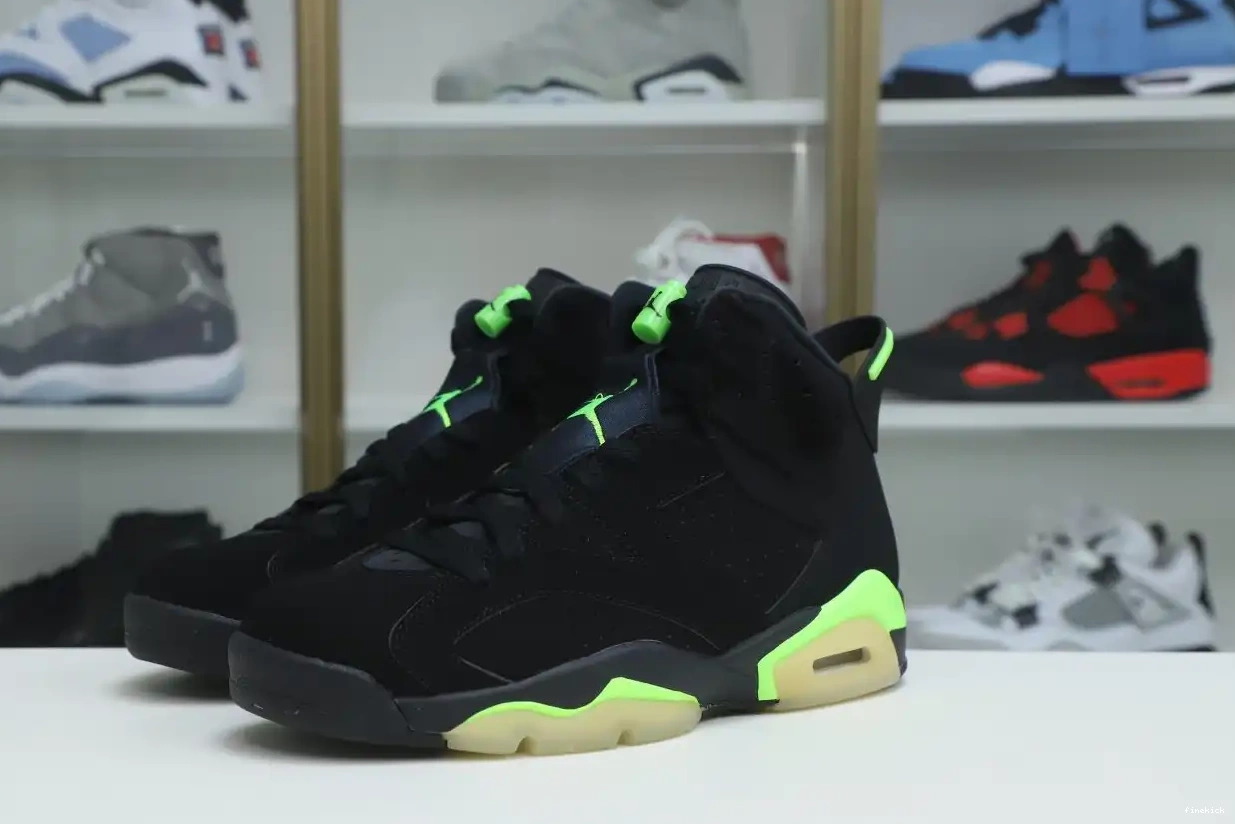 AIR 6 GREEN' JORDAN RETRO 'ELECTRIC 0522